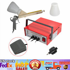 Electrostatic Paint Gun Coat Powder Coating System Portable Paint Supplies