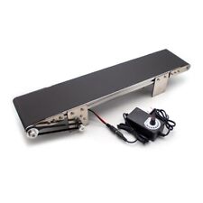 New Metal Desktop Conveyor Belt Small Assembly Line Electric Conveyor Ac100-240v