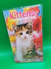 2024-2025 Kittens 2-year Pocket Mothly Planner Appointment Book 6.5 X 3.75