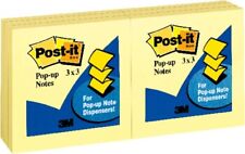 Post-it Notes Pop-up 3 X 3 100 Sheets Canary Yellow - 6 Pack