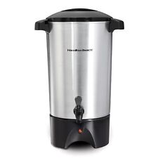 Hamilton Beach 45 Cup Coffee Urn And Hot Beverage Dispenser Silver
