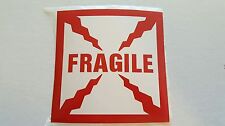 Fragile Sticker 4 X 4 Pack Of 25