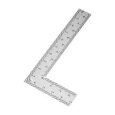 Mini L Shape Ruler Stainless Steel Square Angle Protractor For Student Carpenter