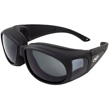 Birdz Eyewear Outfitter Otg Anti-fog Safety Motorcycle Glasses Clear Lenses