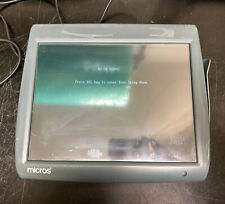 Micros Workstation 5a Touch Screen Terminal No Power Adapter Or Stand