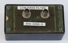 Low Pass Filter For Ham Radio Hf Freq Bnc Connectors Military Cutoff 80mhz