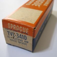 Sprague Tvl-3410 15 15 1200 Mf 150 150 2 Wvdc Electrolytic Capacitor - New