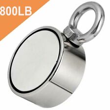 Fishing Large Magnet Upto 800 Lbs Pull Force Heavy Duty Strong Neodymium Magnet