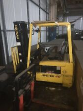 Hyster Forklift Truck 3600 Pound Capacity. 189 In Max Forklift Height. Electric
