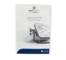 Lumenis Lightsheer Desire Laser Hair Removal Operator Manual Cd Handpiece