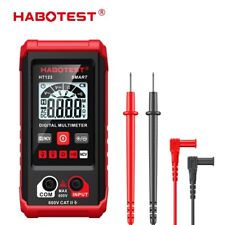 Habotest Ht123 Digital Multimeter Smart Meter Tester Meter Leads Volt Acdc Ohm