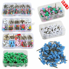 100200pcs Dental Latch Type Rubber Polishing Cups Brushes Tooth Prophy Polisher