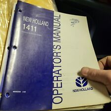 New Holland 1411 Disc Mower Conditioner Operators Manual