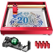 Xtool D1 Pro 20w Laser Engraver Cutter Machine With Ra2 Pro Rotary