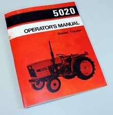 Allis Chalmers 5020 Operators Owners Manual Diesel Tractor Book Maintenance