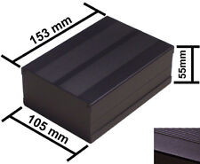 Black Diy Aluminum Project Box Enclosure Case Electronic 153x105x55mmmedium