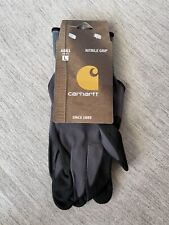 Carhartt All Purpose Nitrile Grip Mens Gloves Size L Nwt A661