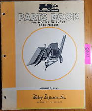 Massey Harris Ferguson Belle City Eh Es Corn Picker Parts Book Manual O-3392 49