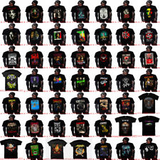 The Best Collection Of Classic Rock 2 Black T Shirts Punk Rock Mens Sizes