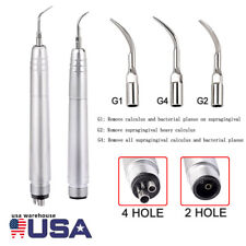 Dental Nsk Style Ultrasonic Air Scaler Handpiece Super Sonic 24 Holes With Tips