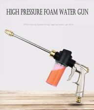 High Pressure Power Washer Foam Water Spray Gun Nozzle For Car Garden Cleaning