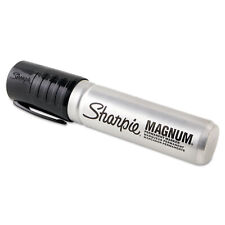 Sharpie Magnum Permanent Markers Xl Chisel Tip Black 12pack 44001a