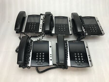 Lot Of 5 Polycom Vvx 601 Ip Gigabit Phone 2201 48600-001 No Ac Adapter No Stand