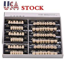 84 Pcsbox Dental Denture 23 A2 Acrylic Resin Full Set Teeth Upper Lower Shade