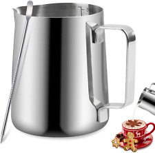 Stainless Steel Milk Frothing Pitcher - Professional Design And Dripless Spout