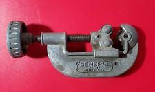 General Tools No. 120 Tubing  Conduit Pipe Cutter - Made In Usa.