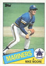 1985 Topps Mike Moore Seattle Mariners
