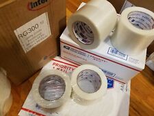 4 Rolls 4 X 60 Yds Fiberglass Reinforced Filament Strapping Packing Tape Clear