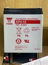 Yuasa Valve Regulated Lead-acid Battery Np4-12 12 Volt 4.0ah New
