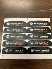 New Oem Motorola Xts1500 Xts 1500 Front Name Plate Housing Label Sticker