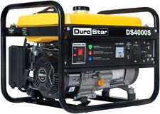 Durostar 4400 Peak Watt Electric Start Portable Generator Ds4000s Yellow Black