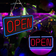 24x12 Inch Neon Open Sign Lamp Led Night Light For Store Bar Outside Wall Decor