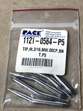 Pace 1121-0564-p5 Soldering Iron Tip Mini Wave Fine Pitch 1.8 Mm 5 Pcs New