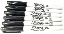 6 Pack - Sharpie Original Black Sharpie Permanent Ink Marker Fine