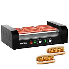 Wantjoin Hot Dog Grill Machine Commercial Electric Hot Dog Roller 900w Saus...