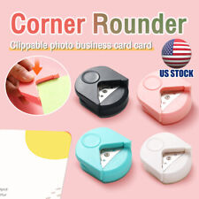 Paper Corner Rounder Punch Card Photo Cutter Tool Scrapbooking Diy Crafts Us