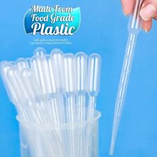 5pcs 3ml Durable Graduated Disposable Plastic Transfer Pipettes - Free Shipping