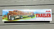 Moebius 125 48 Flatbed Trailer W Cambered Deck Model Kit Over 22 Long 1304