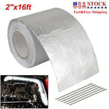 15feet Silver Self-adhesive Reflective Heat Wrap Shield Barrier Protection Tape