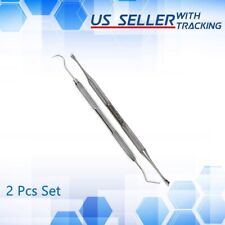 Dental Teeth Cleaning Pick Dentist Floss Plaque Remover Oral Care Tooth Tool 2x