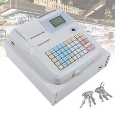 Pos Cash Machine 48 Keys Electronic Cash Register Supermarket Led Display New Us
