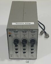 Preowned Ono Sokki Ps-1300 3 Channel Sensor Amplifier Warranty
