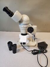 Olympus Sz Stereo Microscope 321496 Lite Mite Illuminator Nikon Eyepieces