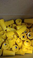 Lot Of 200 Gb Yellow Wire Connectors Twist On Conical Connector Twist-on Nuts