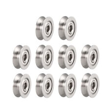 10pcs V623zz Deep Groove Guide Pulley Rail Ball Bearings Double Metal Shielded