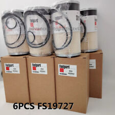 6 Pack Of New Fleetguard Fs19727 Fuelwater Separator Fs 19727 Free Shipping